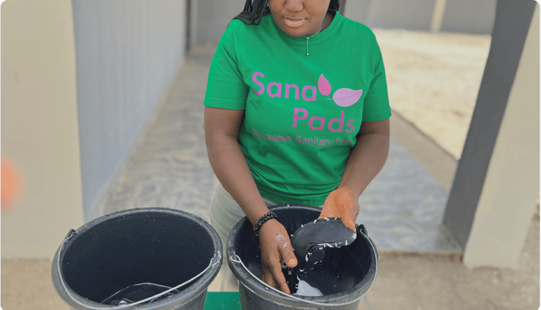 cleaning reusable pad