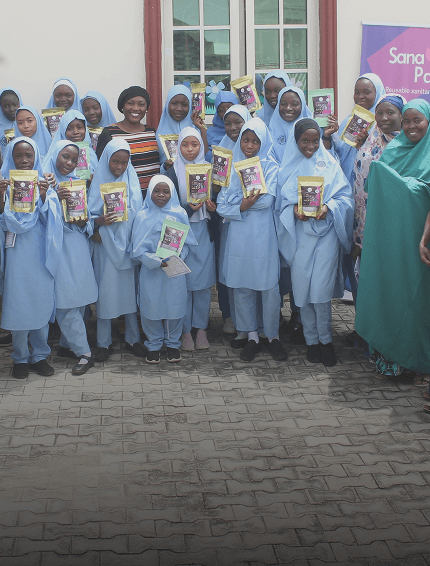 NGO Outreach reusable sanitary pads